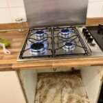 Gas hob installed in London